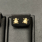 Frog Stud Earrings 14K Gold
