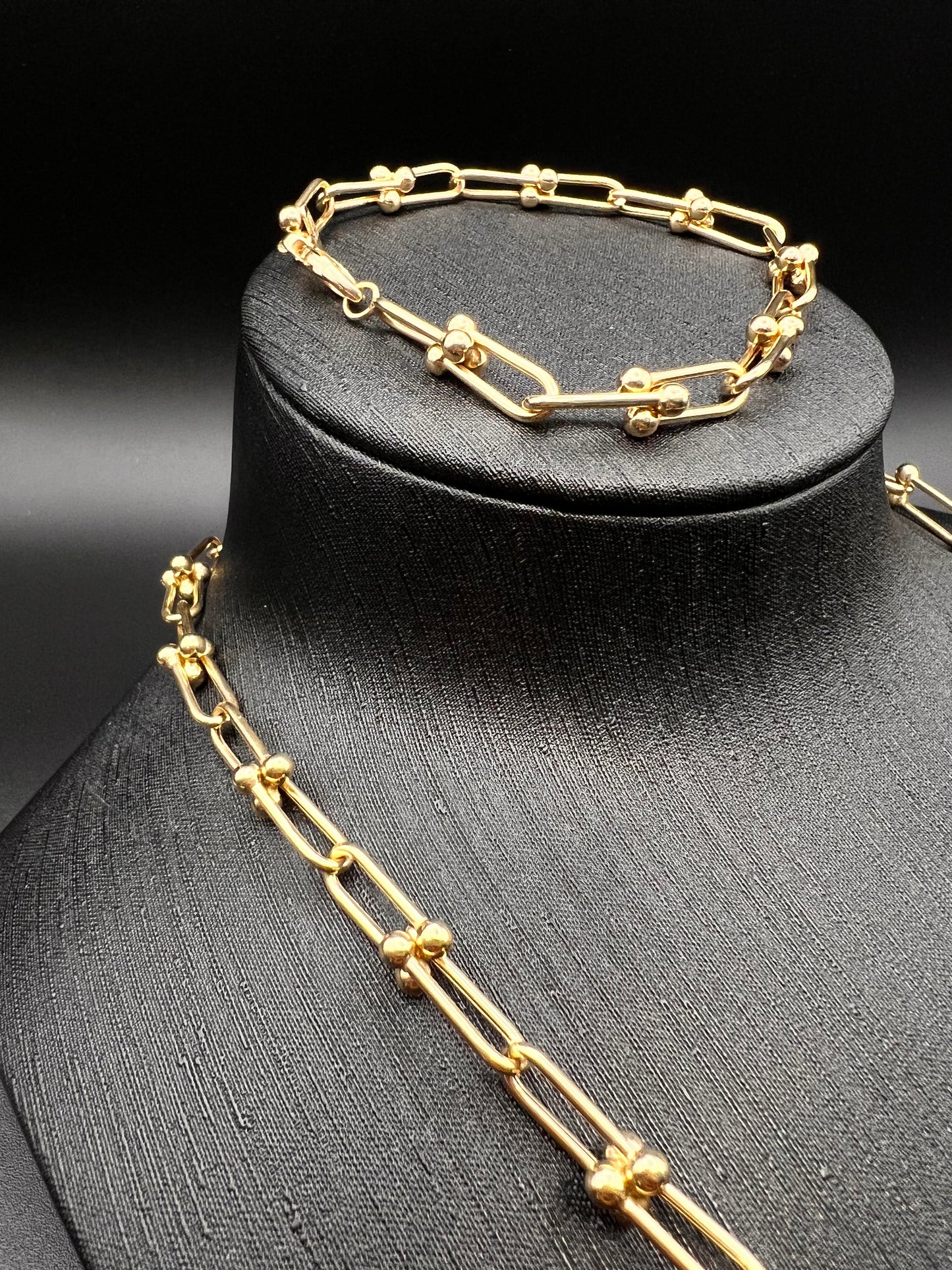 Fancy Women's Hollow Necklace 14K Gold