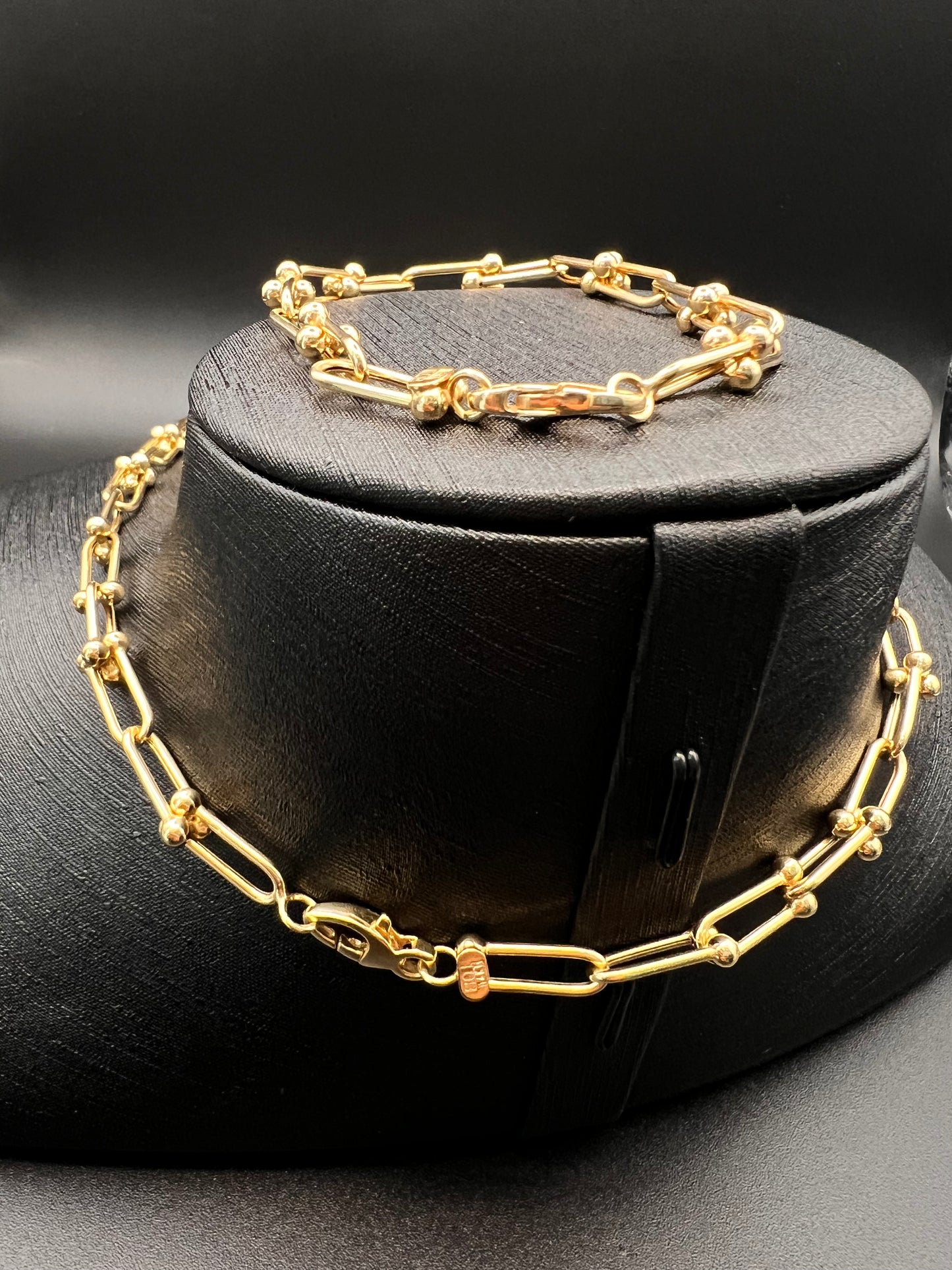 Fancy Women's Hollow Necklace 14K Gold