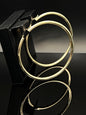 14K Women's Hollow Hoops Earrings