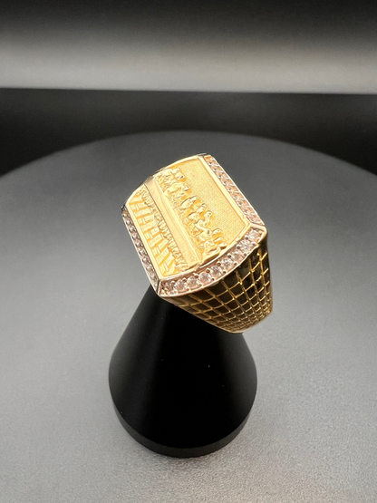 10K Men's Last Supper Ring