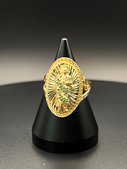 14K San Judas Men's Ring