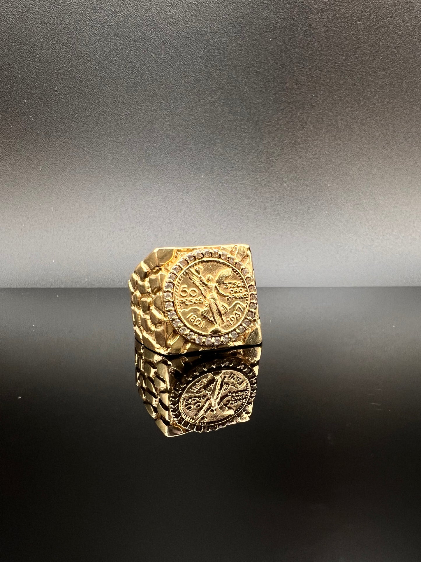 Men's Centenario Nugget Ring