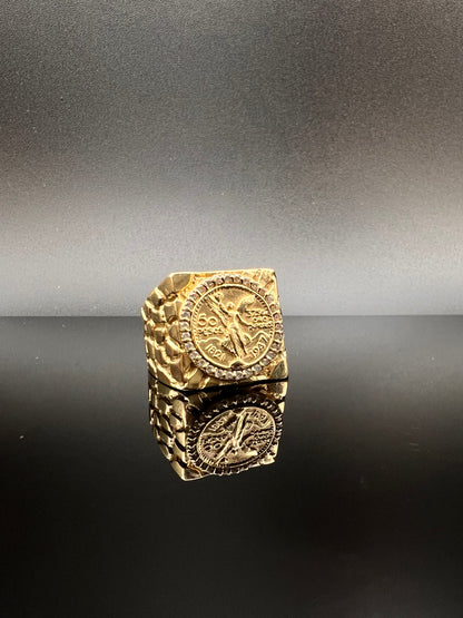 Men's Centenario Nugget Ring