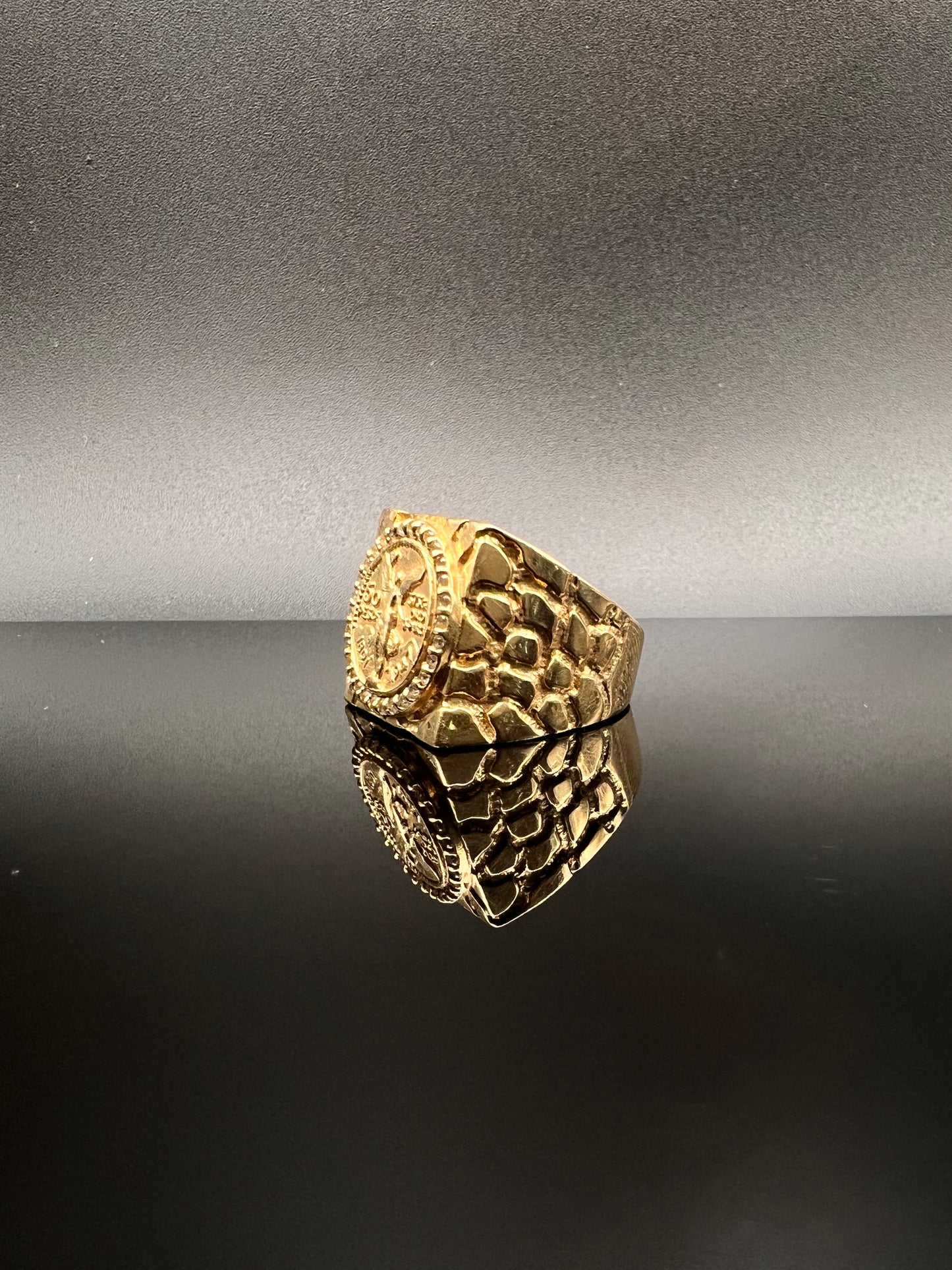 Men's Centenario Nugget Ring