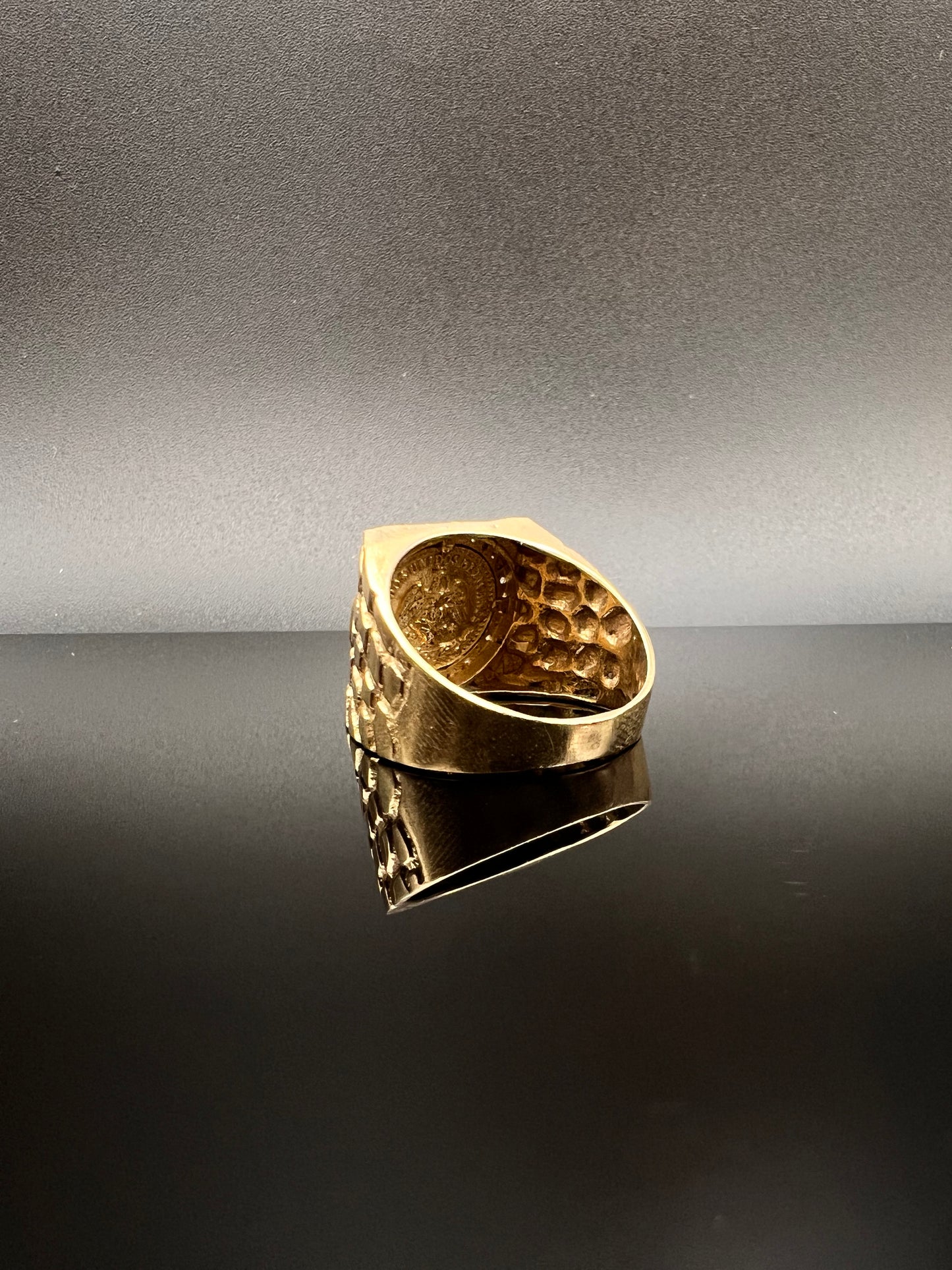 Men's Centenario Nugget Ring