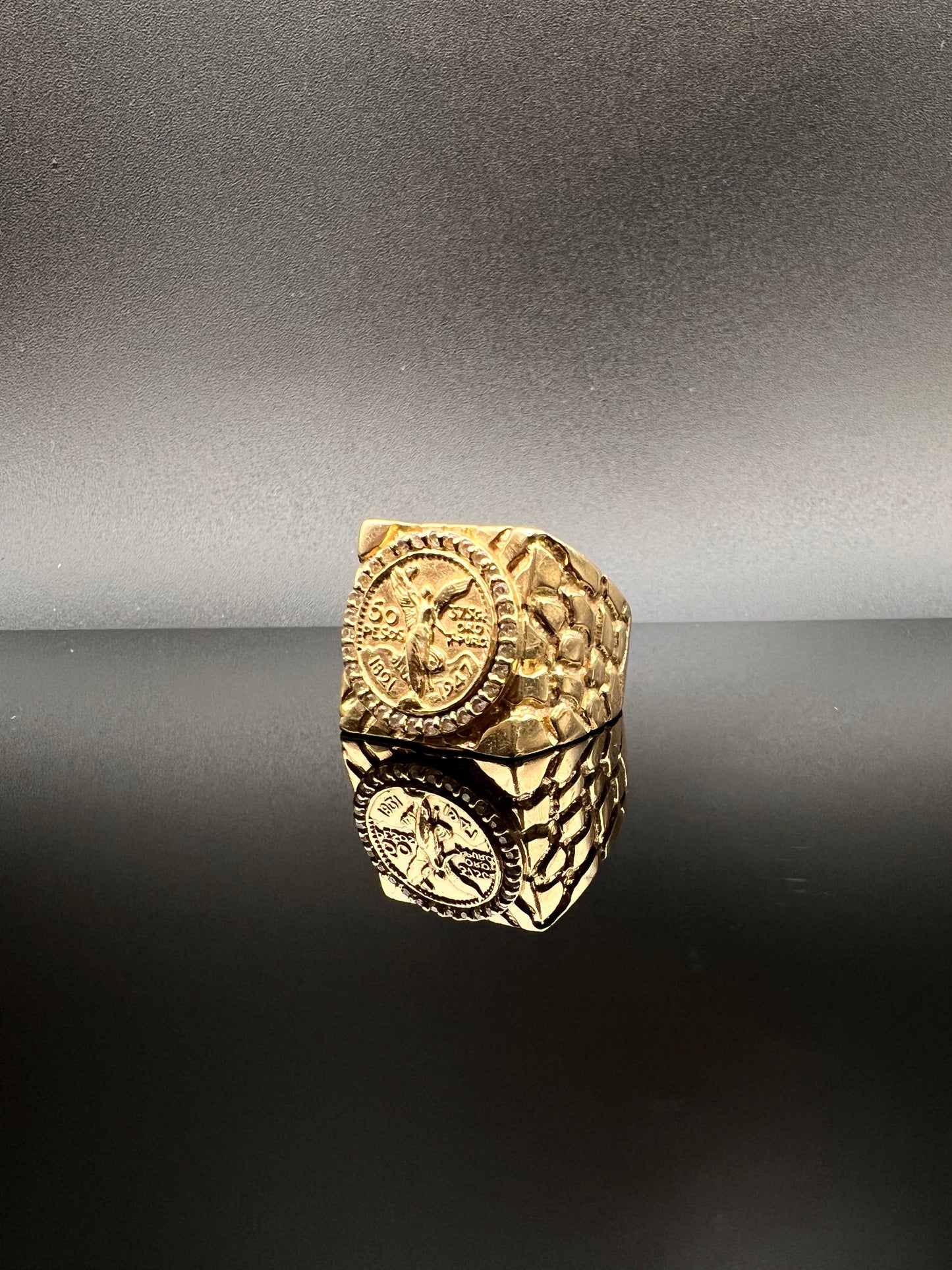Men's Centenario Nugget Ring