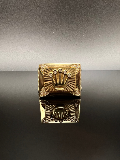 14K Men's Rolex Ring