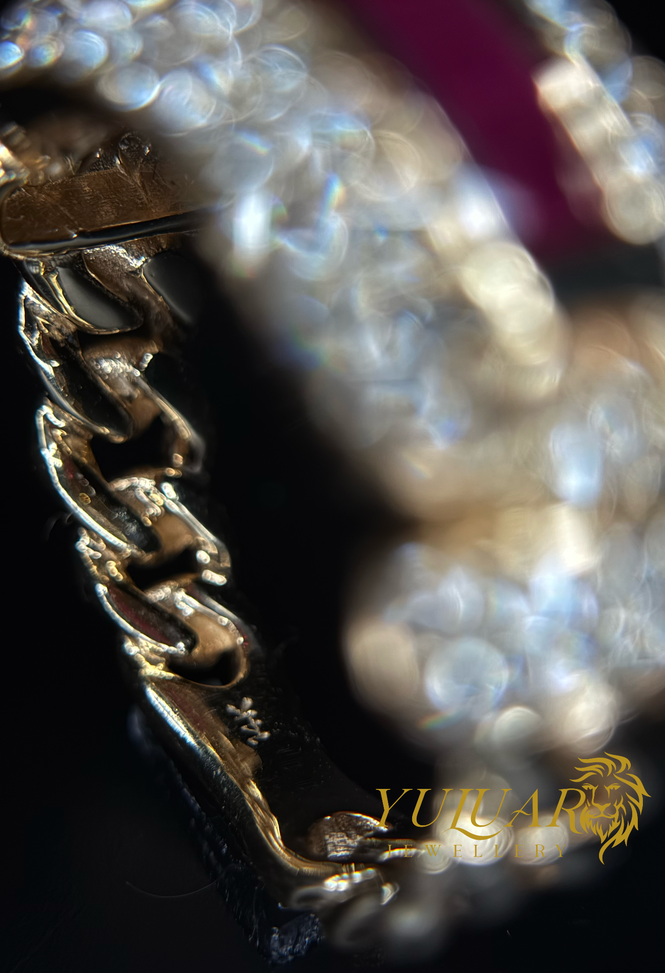 3.0 CT TW NATURAL DIAMOND AND RUBY MEN'S BAND RING IN 14K (VS)