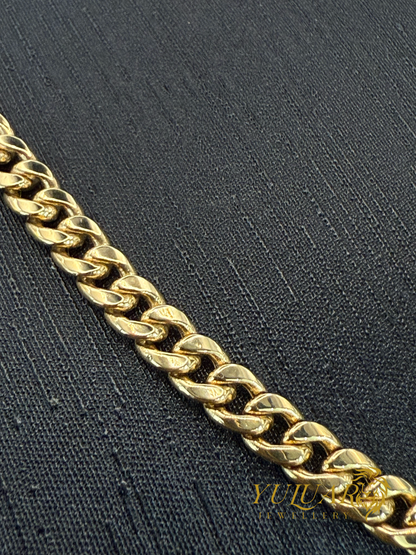 10K Hollow Cuban Link Chain 24''