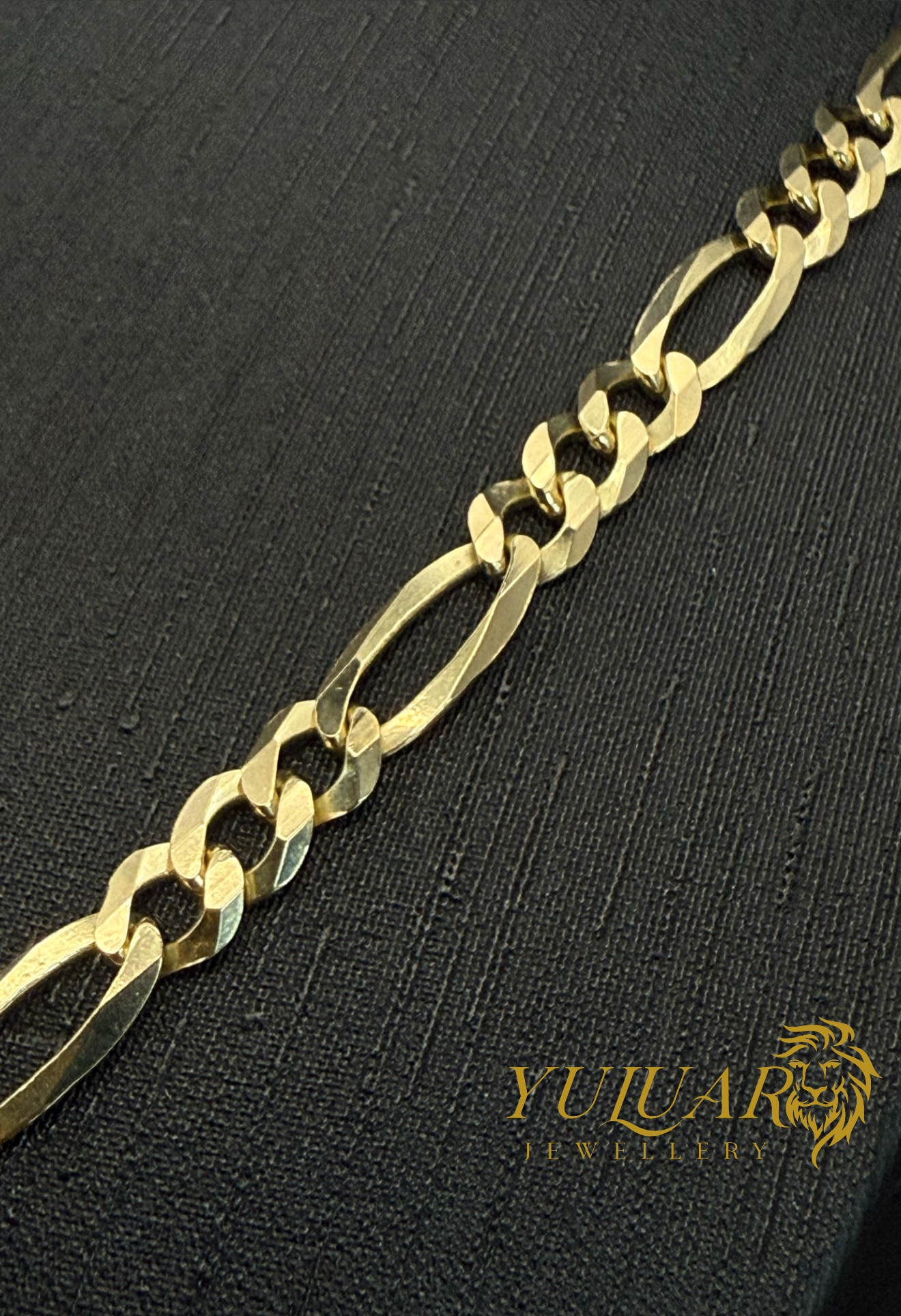 14K Solid Figaro Chain 22''