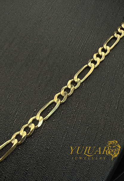 14K Solid Figaro Chain 22''