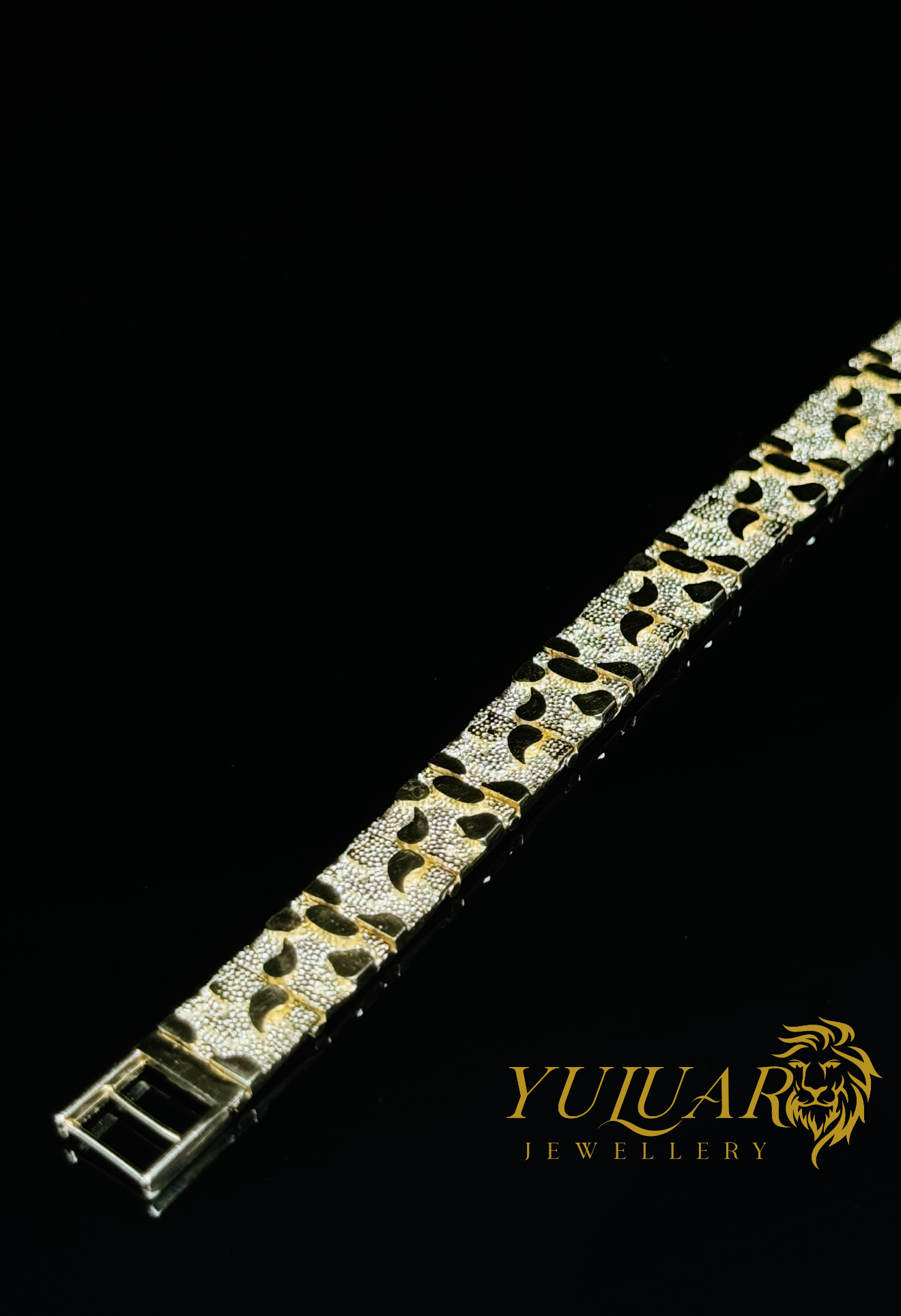 14K NUGGET BRACELET 8MM