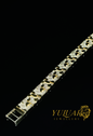 14K NUGGET BRACELET 8MM