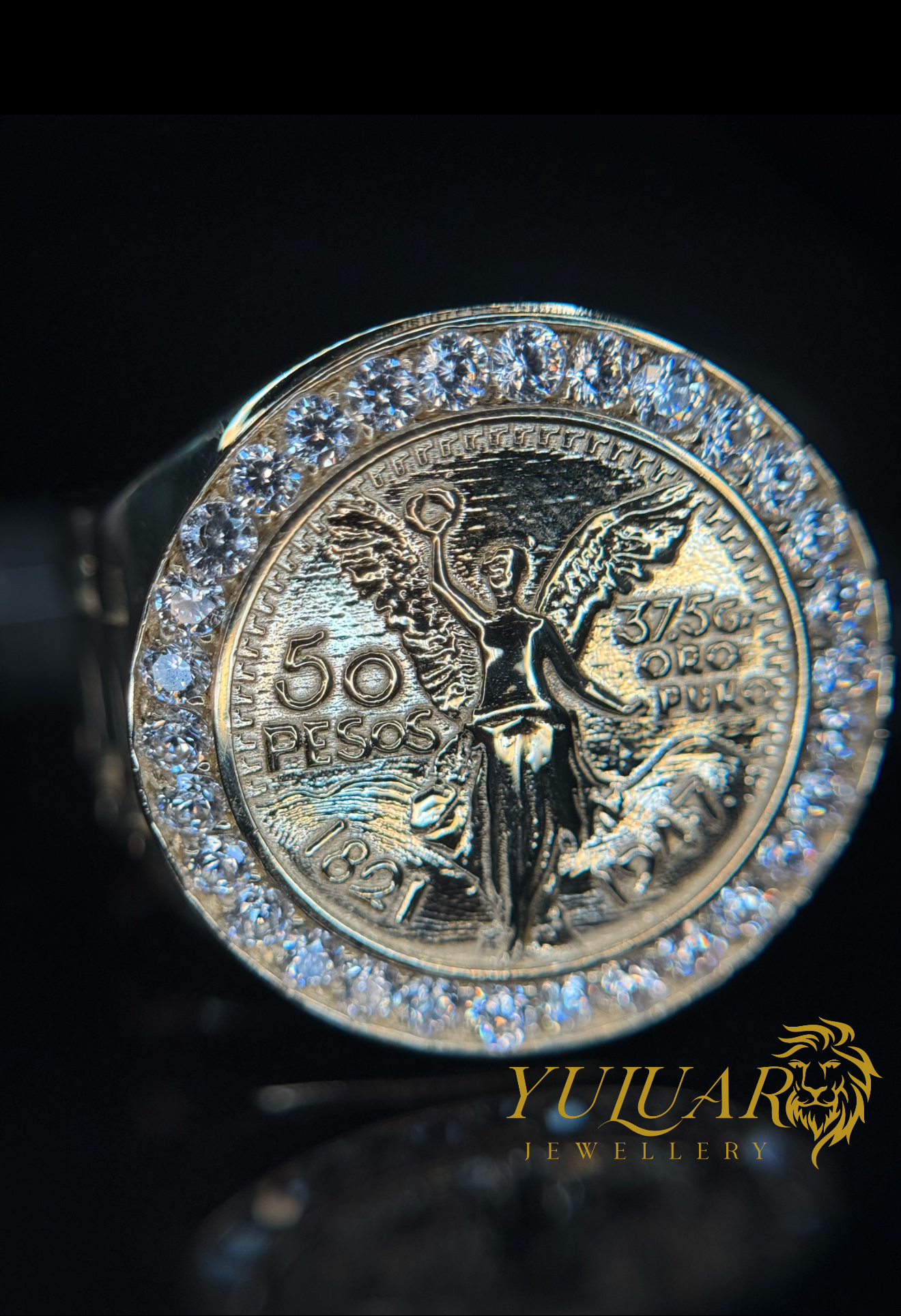 14K Men's Centenario Ring