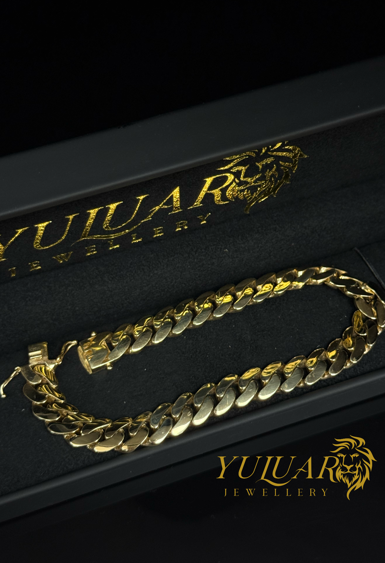 14K CUBAN LINK BRACELET 10MM
