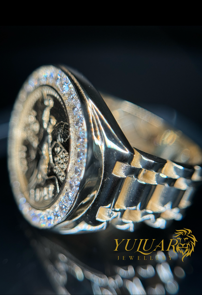 14K Men's Centenario Ring