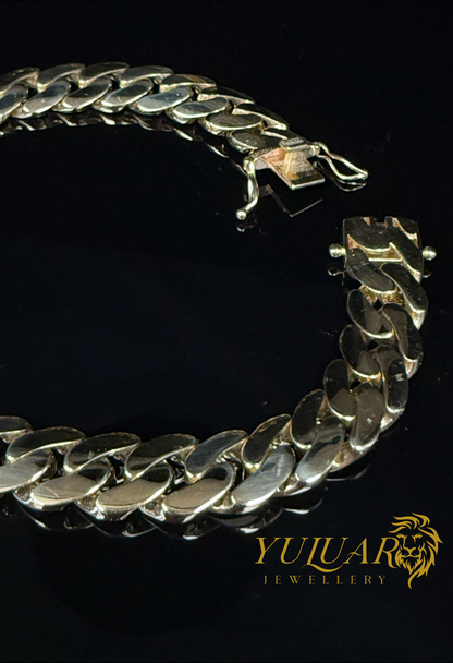 14K CUBAN LINK BRACELET 10MM