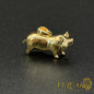 Mini Pig Pendant 14K