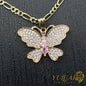 Butterfly Pendant CZ