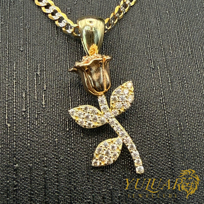 Rose Pendant CZ
