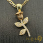 Rose Pendant CZ