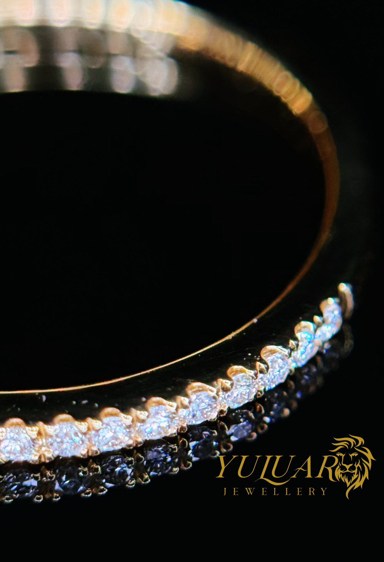 0.10 CT TW ROUND BRILLIANT NATURAL DIAMOND WEDDING BAND RING IN 14K YELLOW GOLD