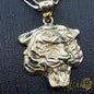 Tiger Pendant 14K