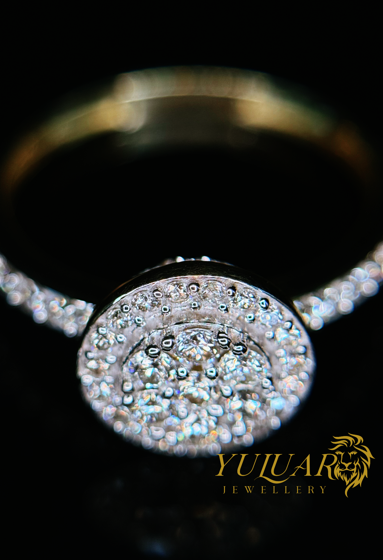 0.58 CT TW ROUND BRILLIANT NATURAL DIAMOND ENGAGEMENT RING IN 10K YELLOW GOLD