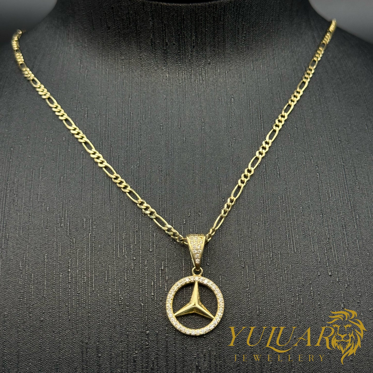 Mercedez Pendant CZ