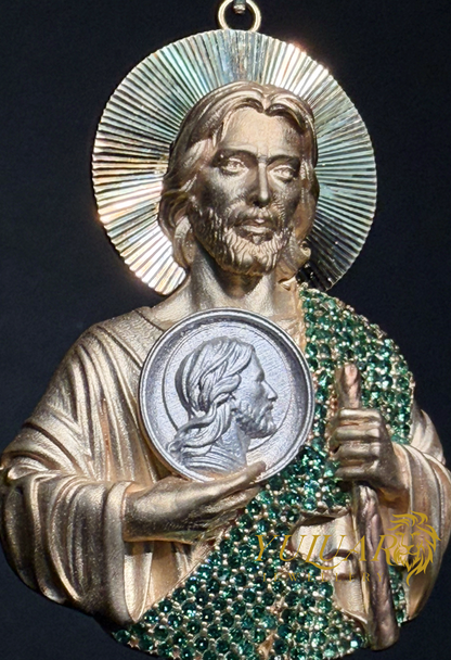 14K SAN JUDAS PENDANT