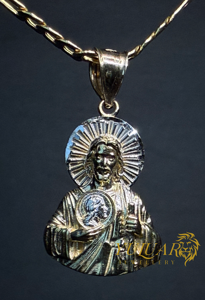 14K SAN JUDAS PENDANT