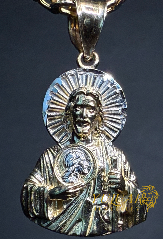 14K SAN JUDAS PENDANT