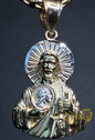14K SAN JUDAS PENDANT