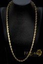 14K SOLID ROPE CHAIN 24''