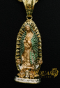 14K VIRGEN DE GUADALUPE PENDANT