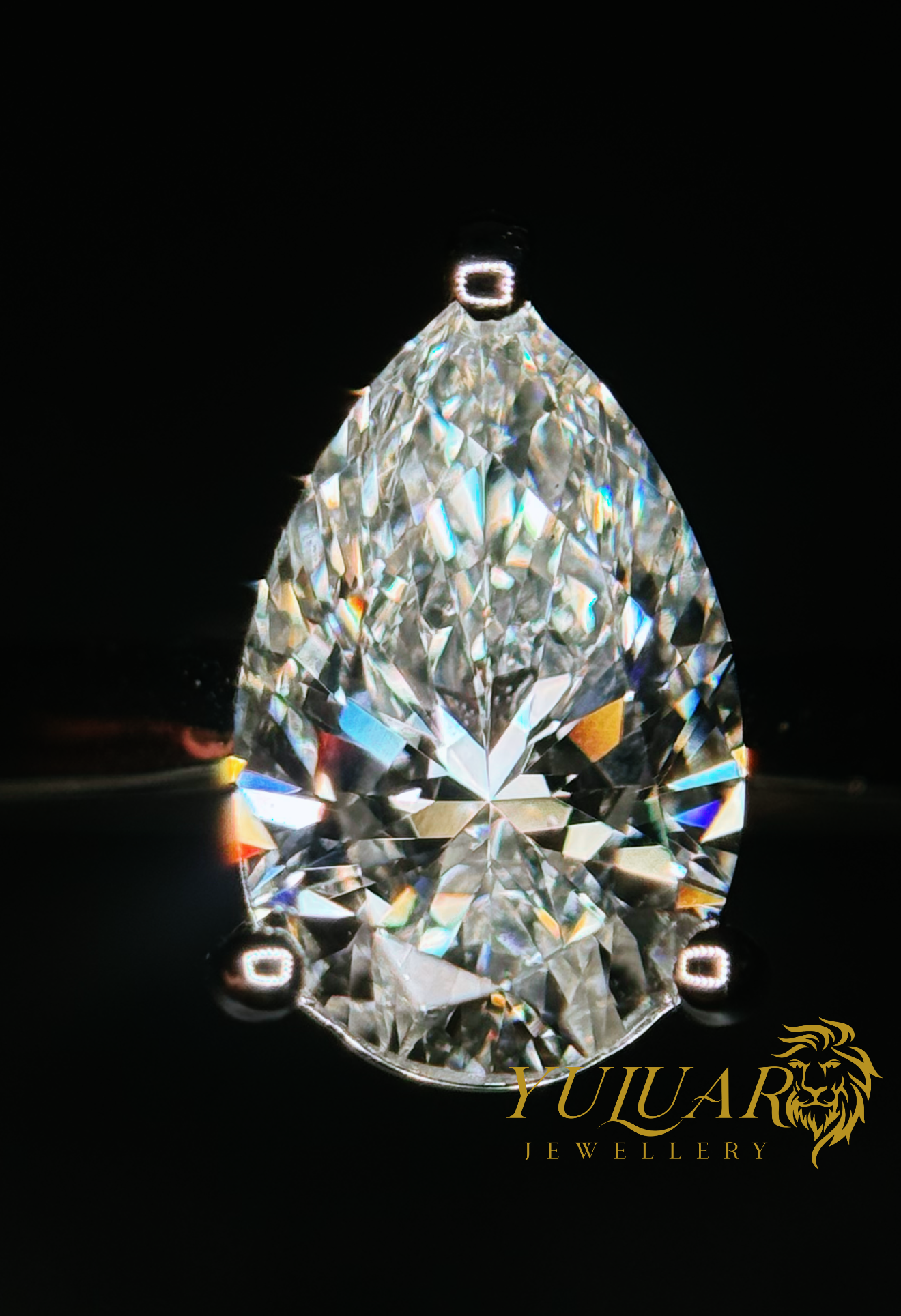 2.02 CT TW PEARL BRILLIANT CERTIFIED LAB-GROWN DIAMOND ENGAGEMENT RING IN 14K WHITE GOLD (G-H/VS)