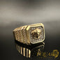 14K Men's Ring CZ