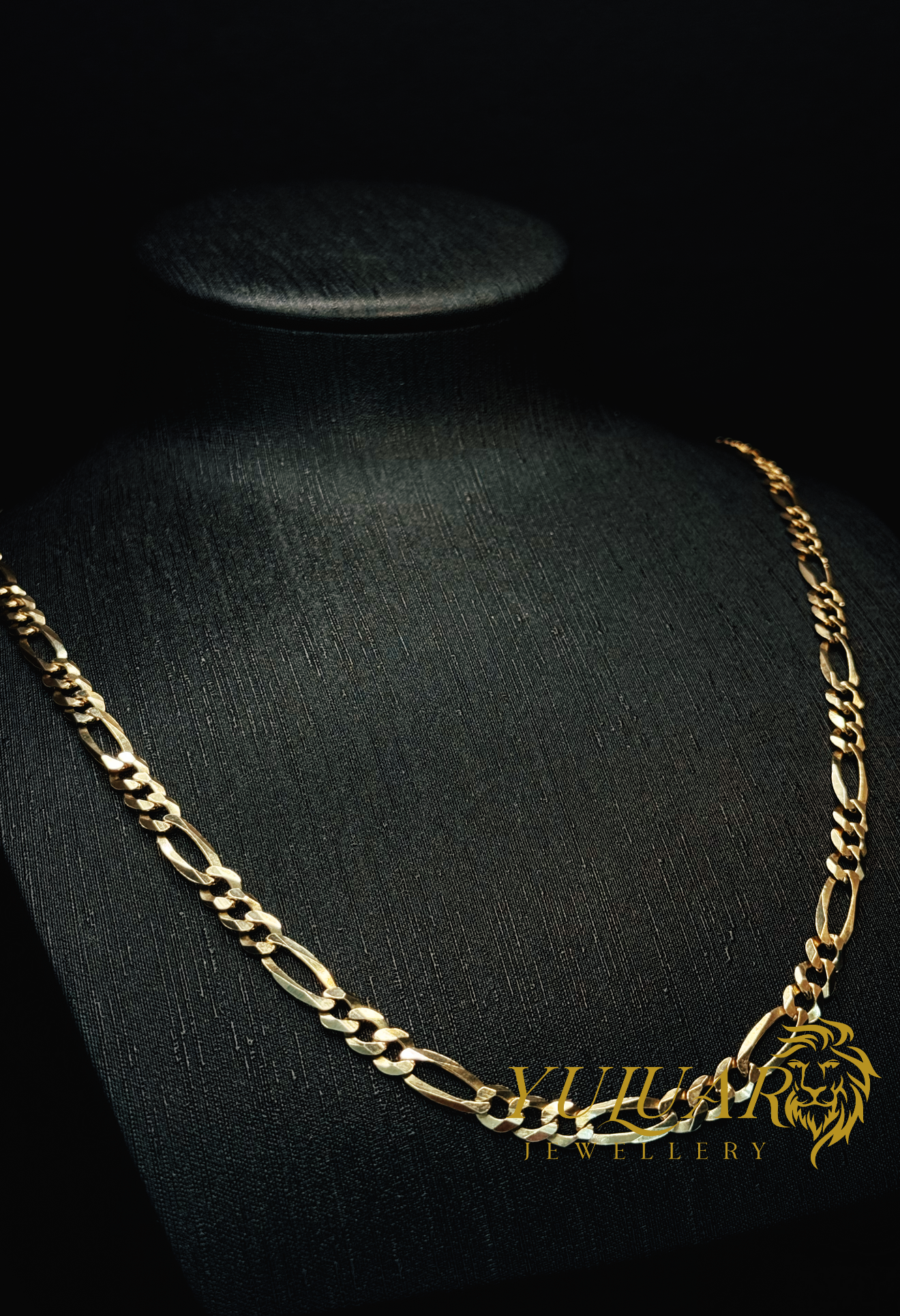 14K SOLID FIGARO LINK CHAIN 5.5MM