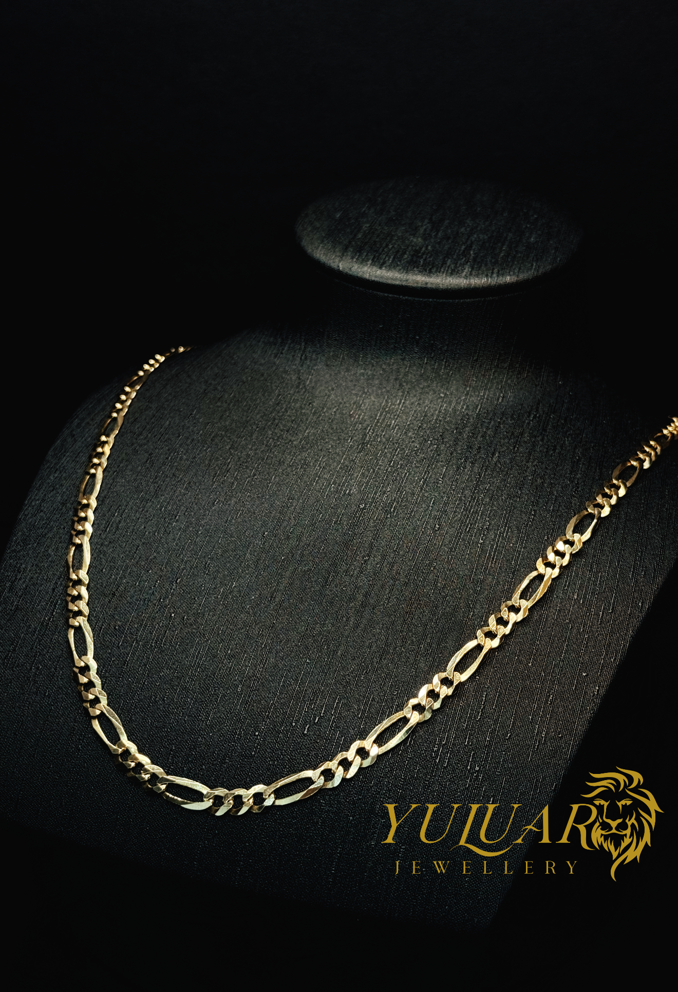 14K SOLID FIGARO LINK CHAIN 5.5MM