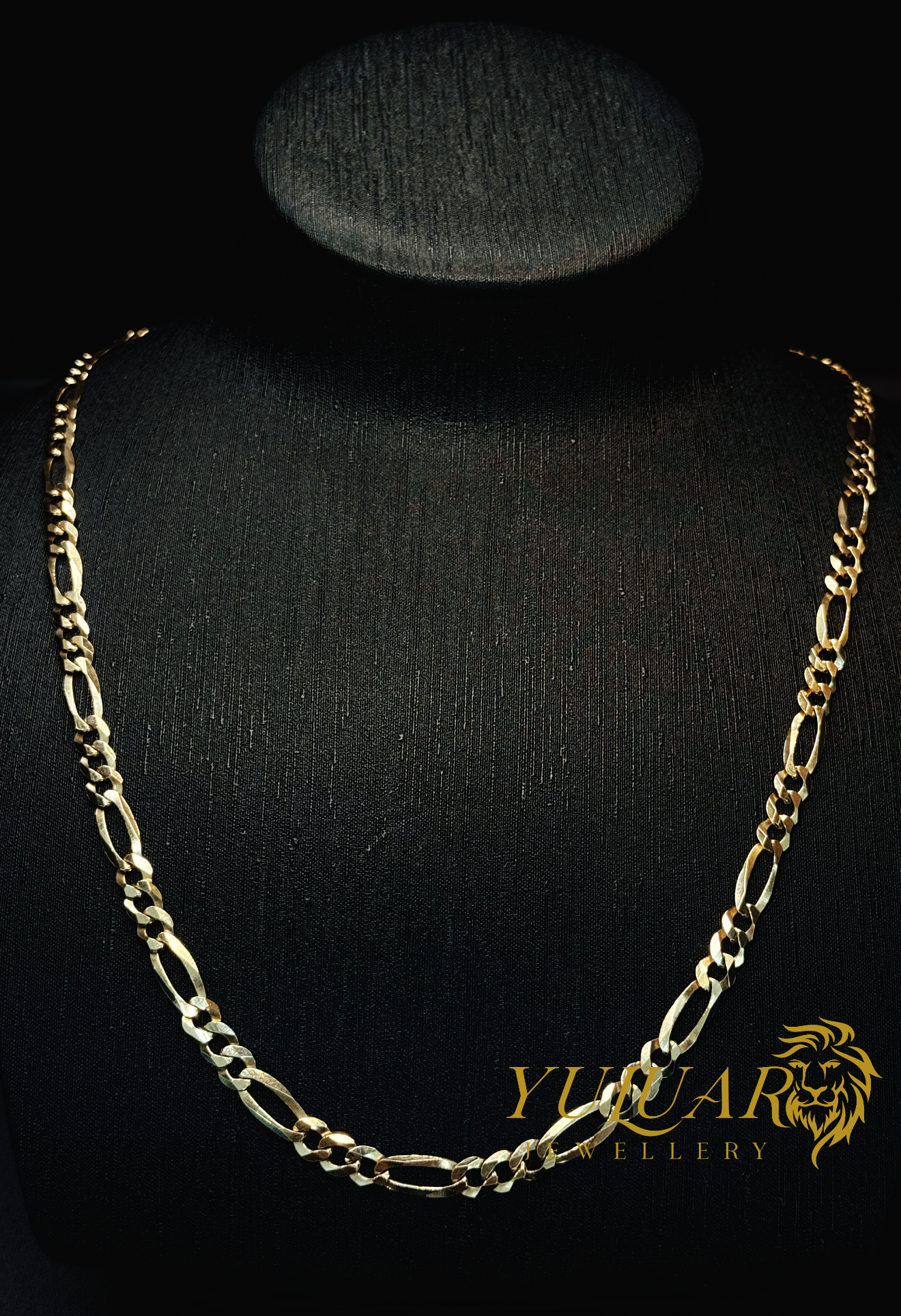 14K SOLID FIGARO LINK CHAIN 5.5MM