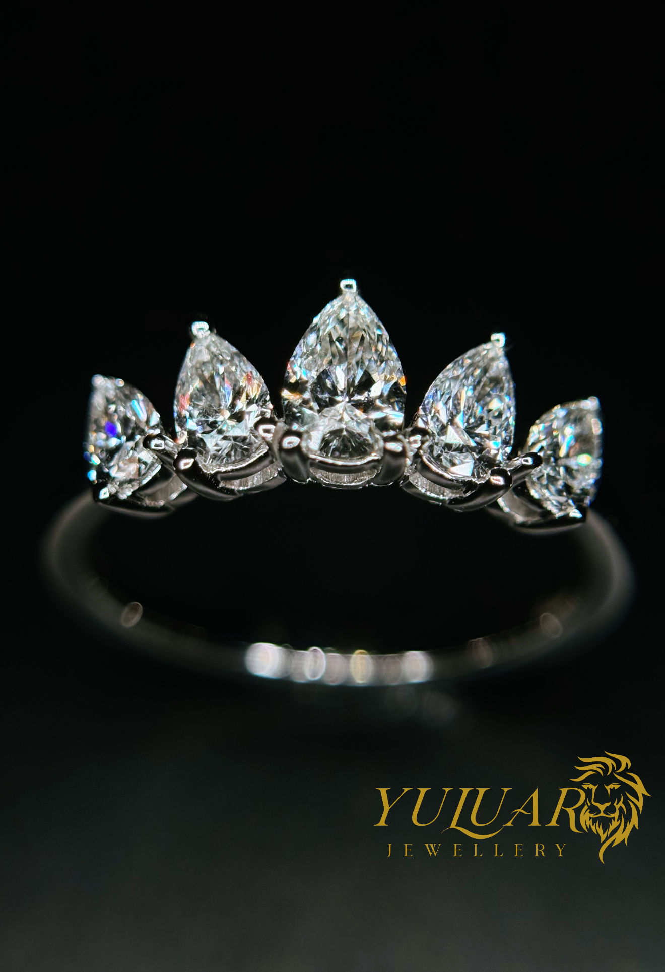 1.01 CT TW PEARL BRILLIANT CERTIFIED LAB-GROWN DIAMOND WEDDING BAND RING IN 14K WHITE GOLD (G-H/VS)