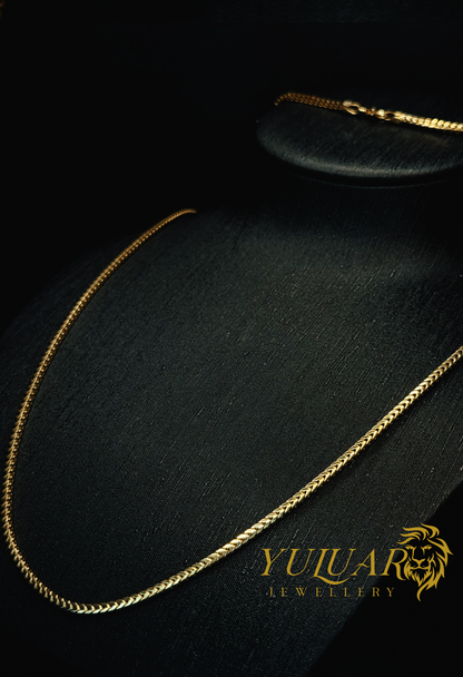 10K FRANCO CHAIN 2.5MM