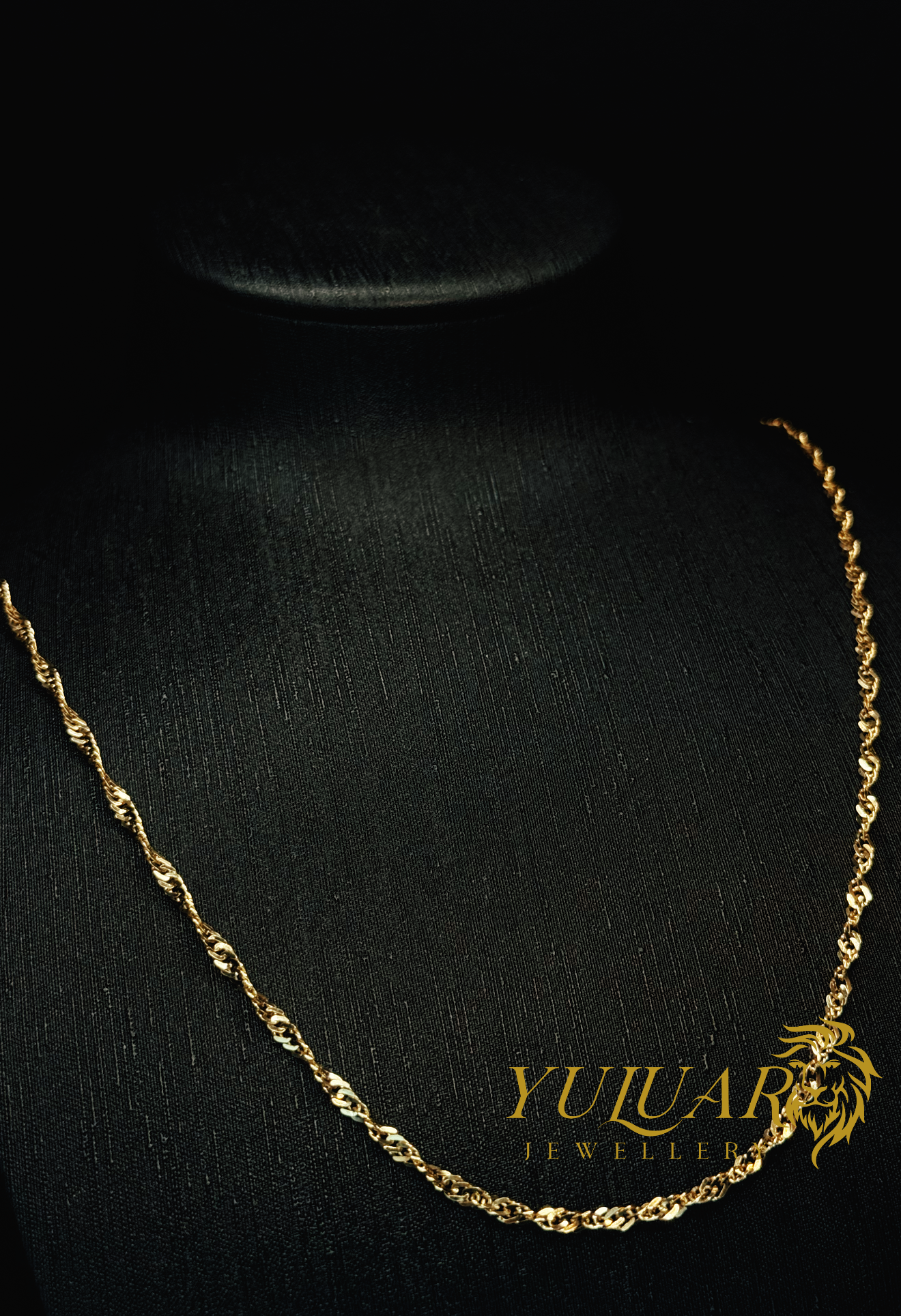 10K Sparkle Rope Chain 2.5MM