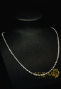 14K WHITE GOLD ROPE CHAIN 3MM