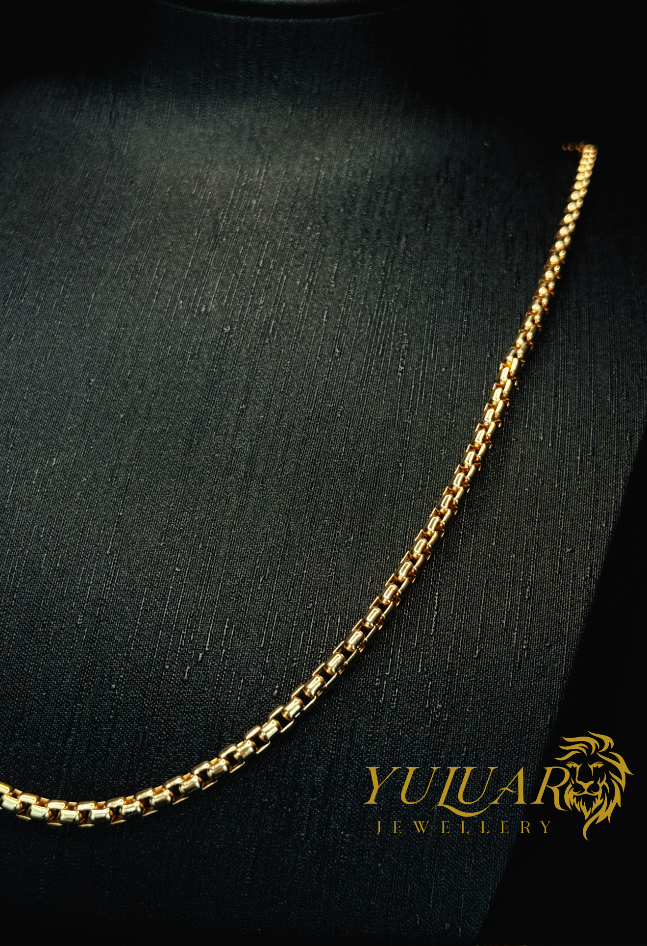 14K BOX CHAIN 4MM