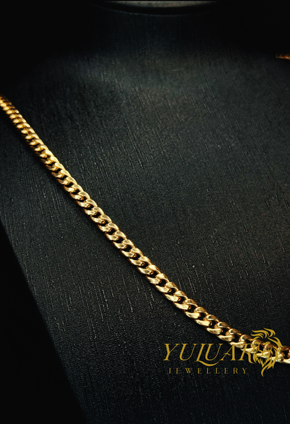 10K CUBAN CHAIN 5MM