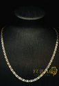 14K VALENTINO TRI-COLOR CHAIN