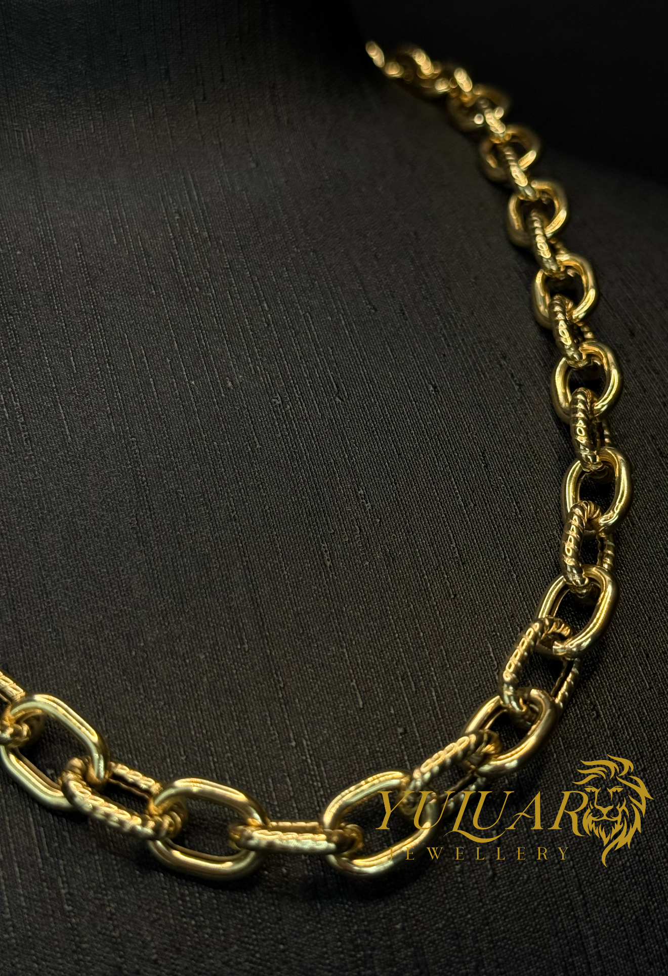 14K LARGE OVAL LINK CHAIN