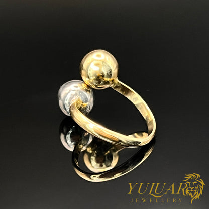 Women's Ball Ring two-tone
